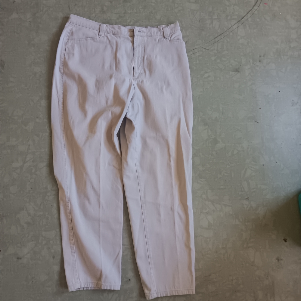WOMENS LEE'S BEIGE STRAIGHT LEG PANTS